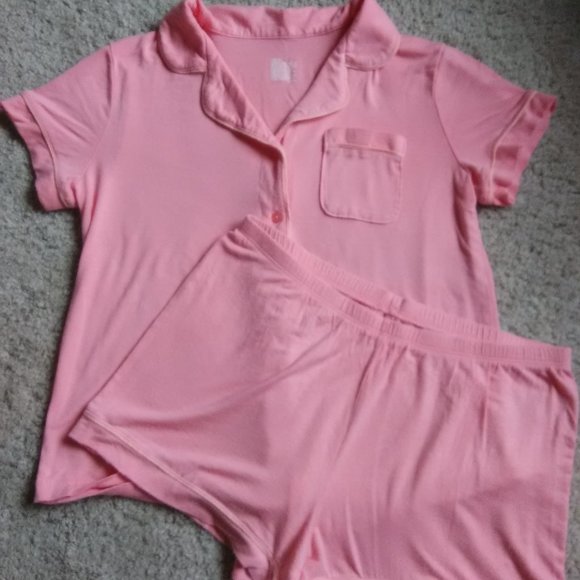 Pajama Shorts Set - Picture 1 of 2